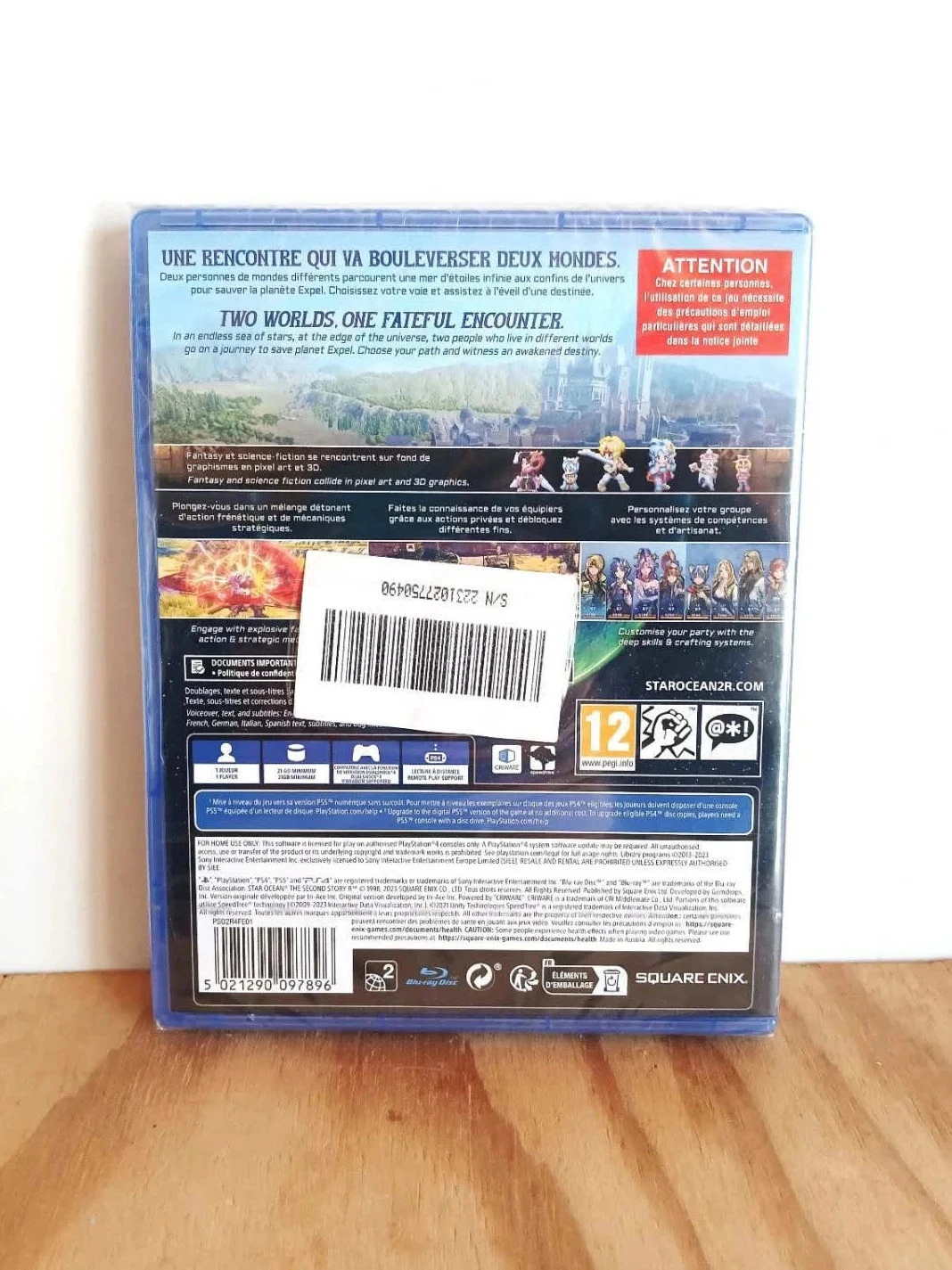 Juego Star Ocean The Second Story R PS4 VF bajo blister – photo 2
